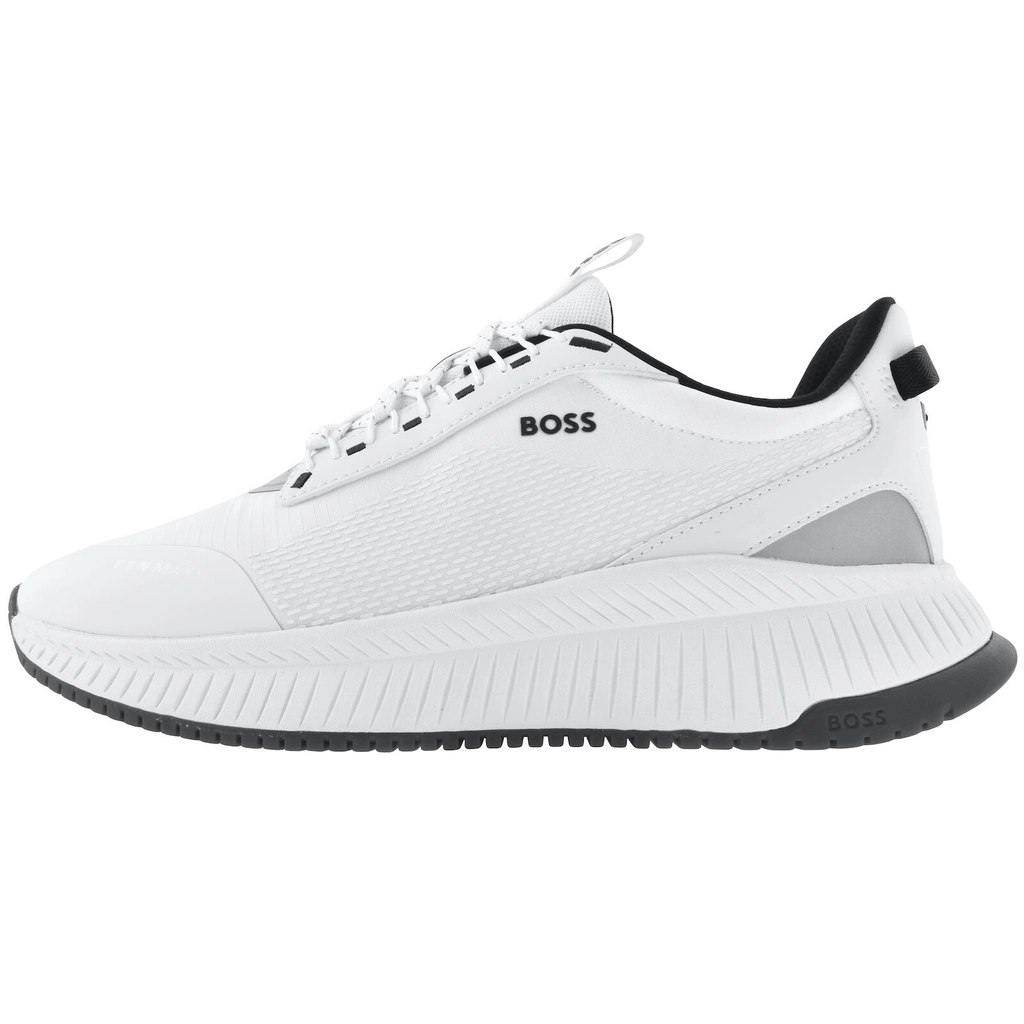 Hugo Boss BOSS Titanium EVO Runner Trainers White